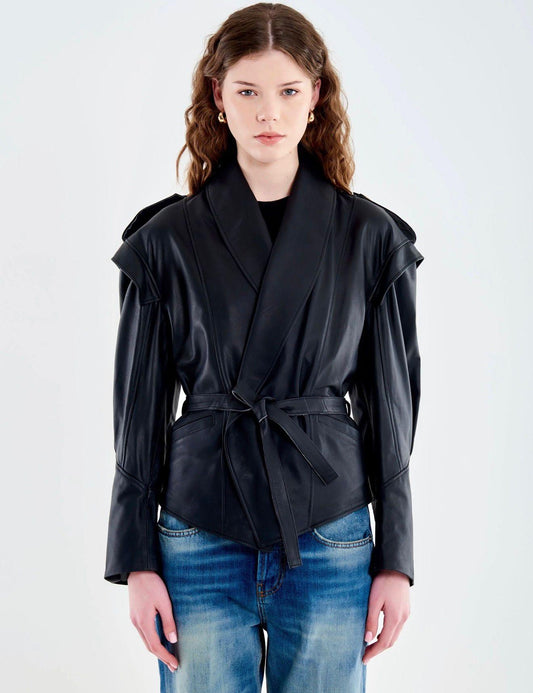giacca in pelle TAB0179000 VICOLO