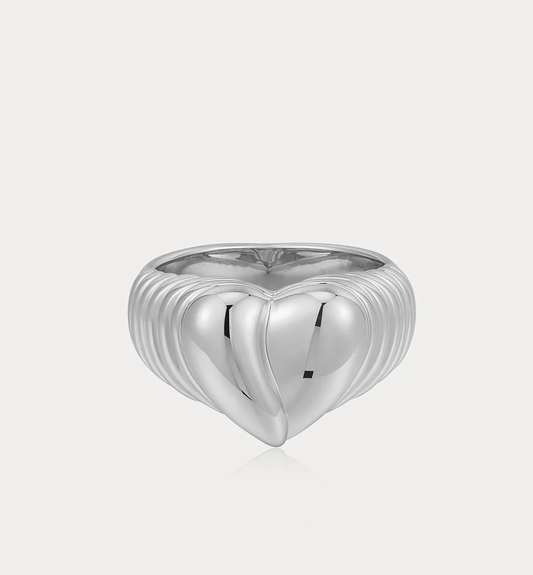 anello a forma di cuore CSR045 LUV AJ