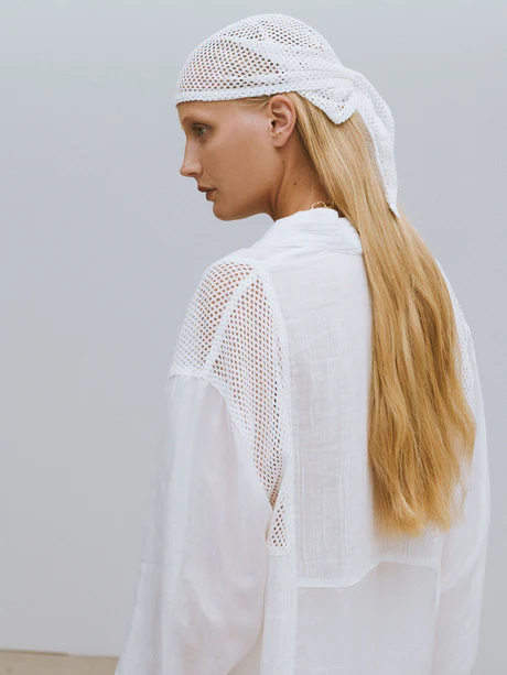 Camicia oversize dalla silhouette fluida