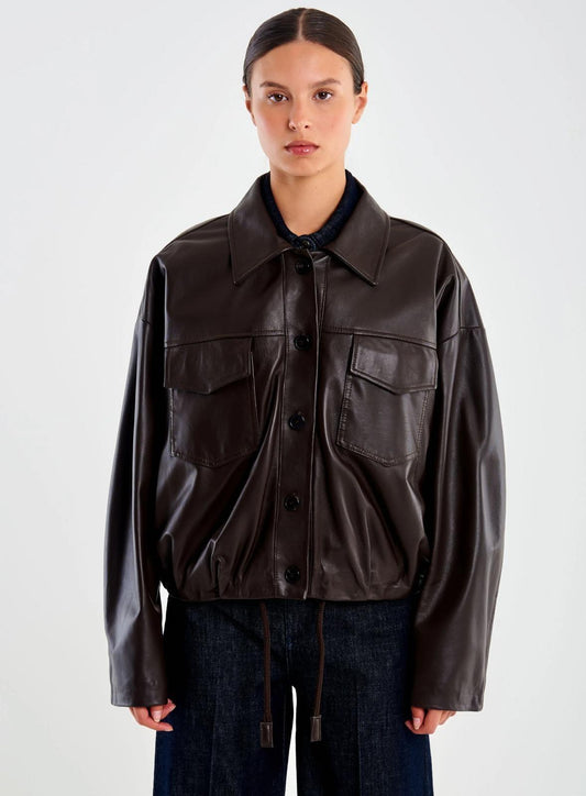 Bomber in Vera Pelle TF0272006 VICOLO