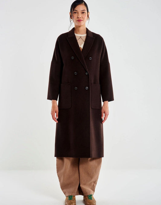 Cappotto Doppiopetto Basic Lungo TF0001006 VICOLO