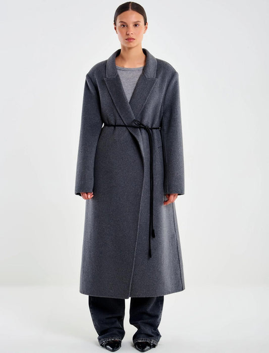 Cappotto Lungo con Cinturina TF0029004 VICOLO