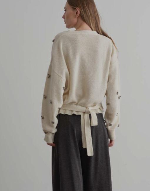 maglia con strass MK031007 JIJIL