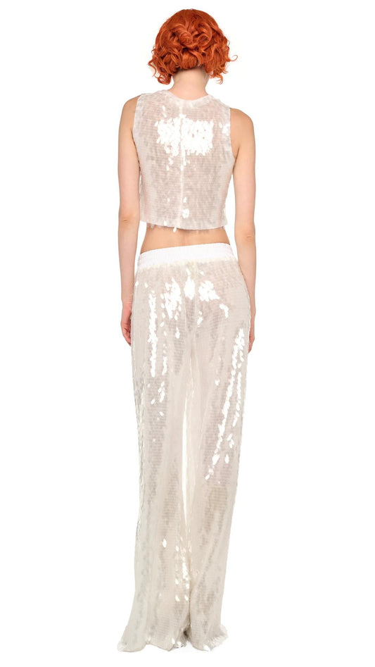 pantalone paillettes 212965005 NORMA KAMALI
