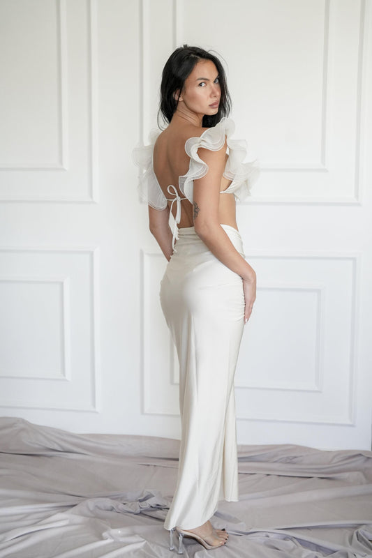 gonna pareo BAMBOO MIDISKIRT007 ISABEL BEACHWEAR