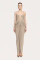 abito lungo in tulle 