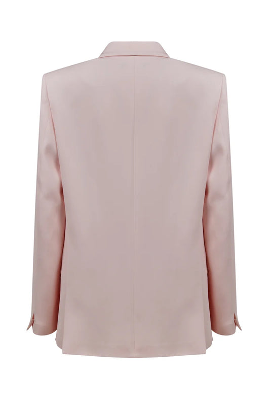 blazer in crepe 