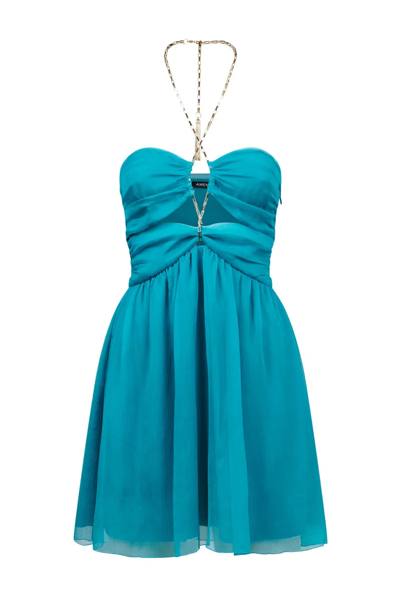 abito in chiffon 
