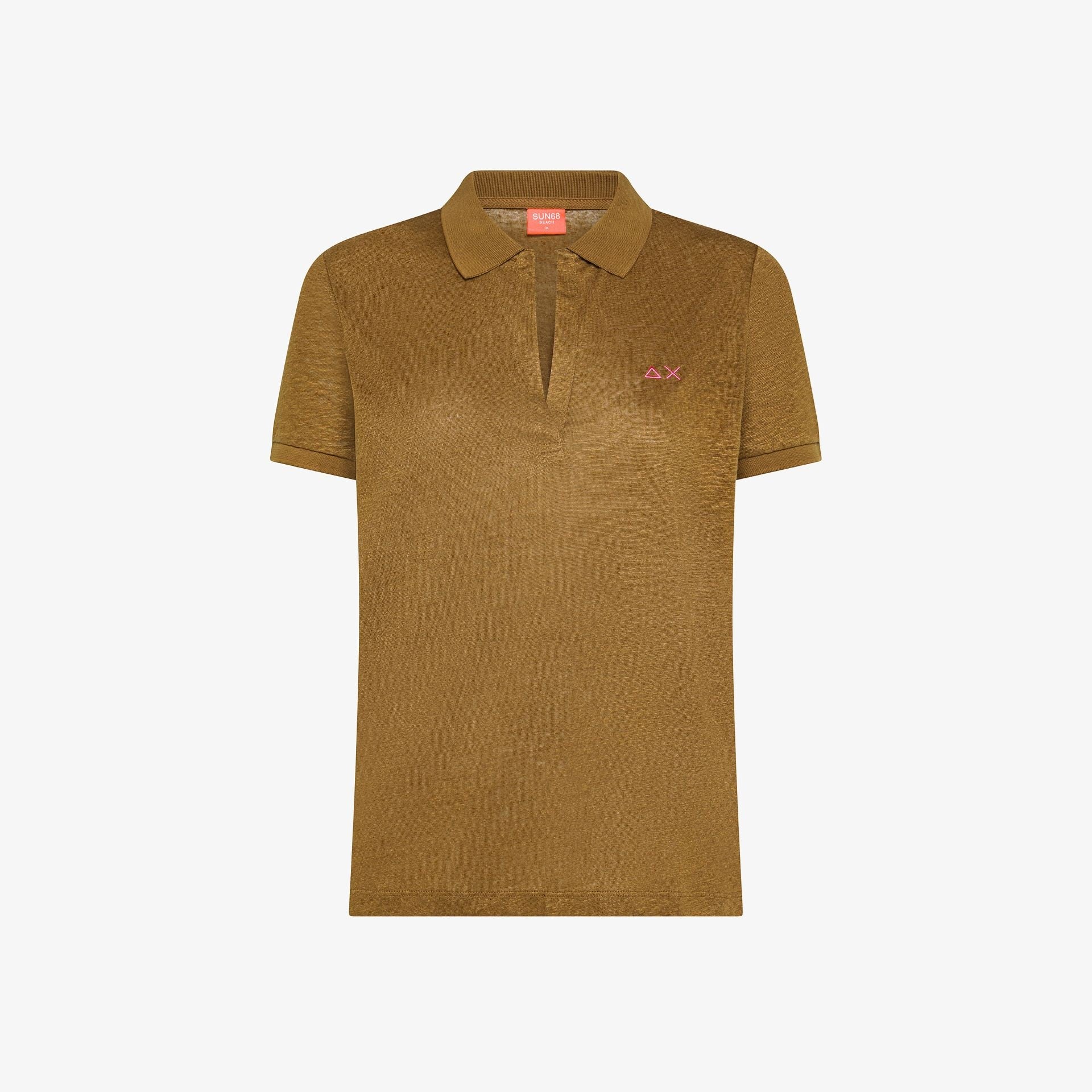 polo con scollo a v 