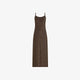 abito lungo in lurex 