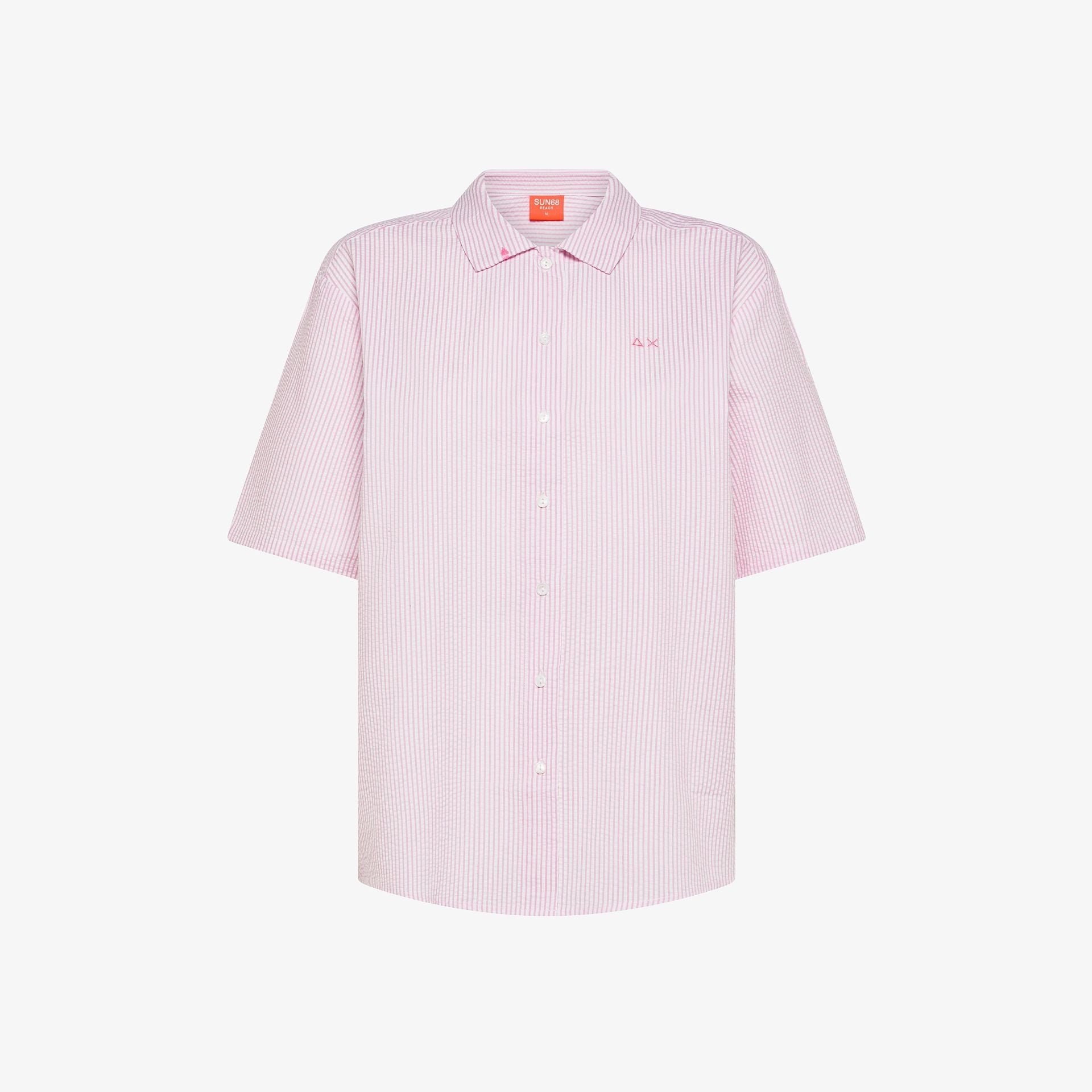 camicia in cotone mezza manica 