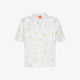 camicia con ricami limoni 