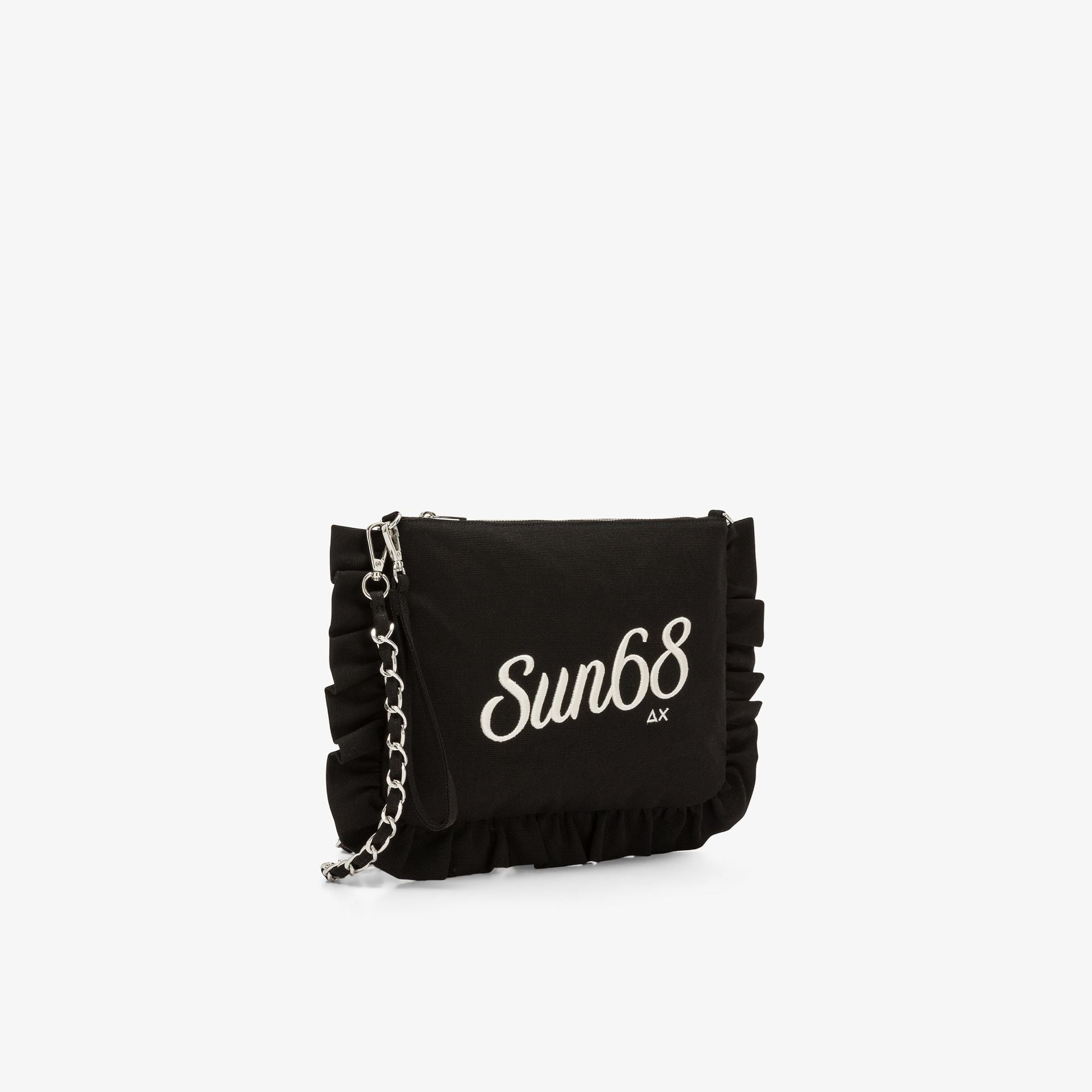 pochette con rouches 