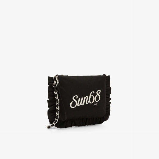 pochette con rouches 
