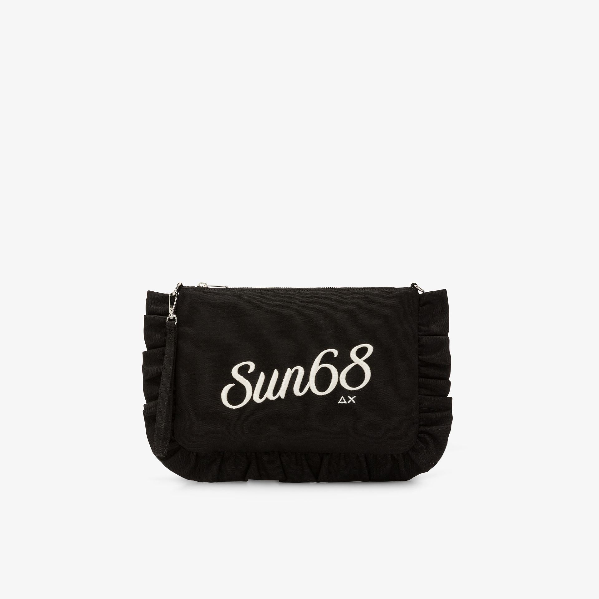 pochette con rouches 