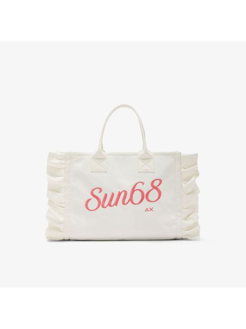 borsa con rouches 