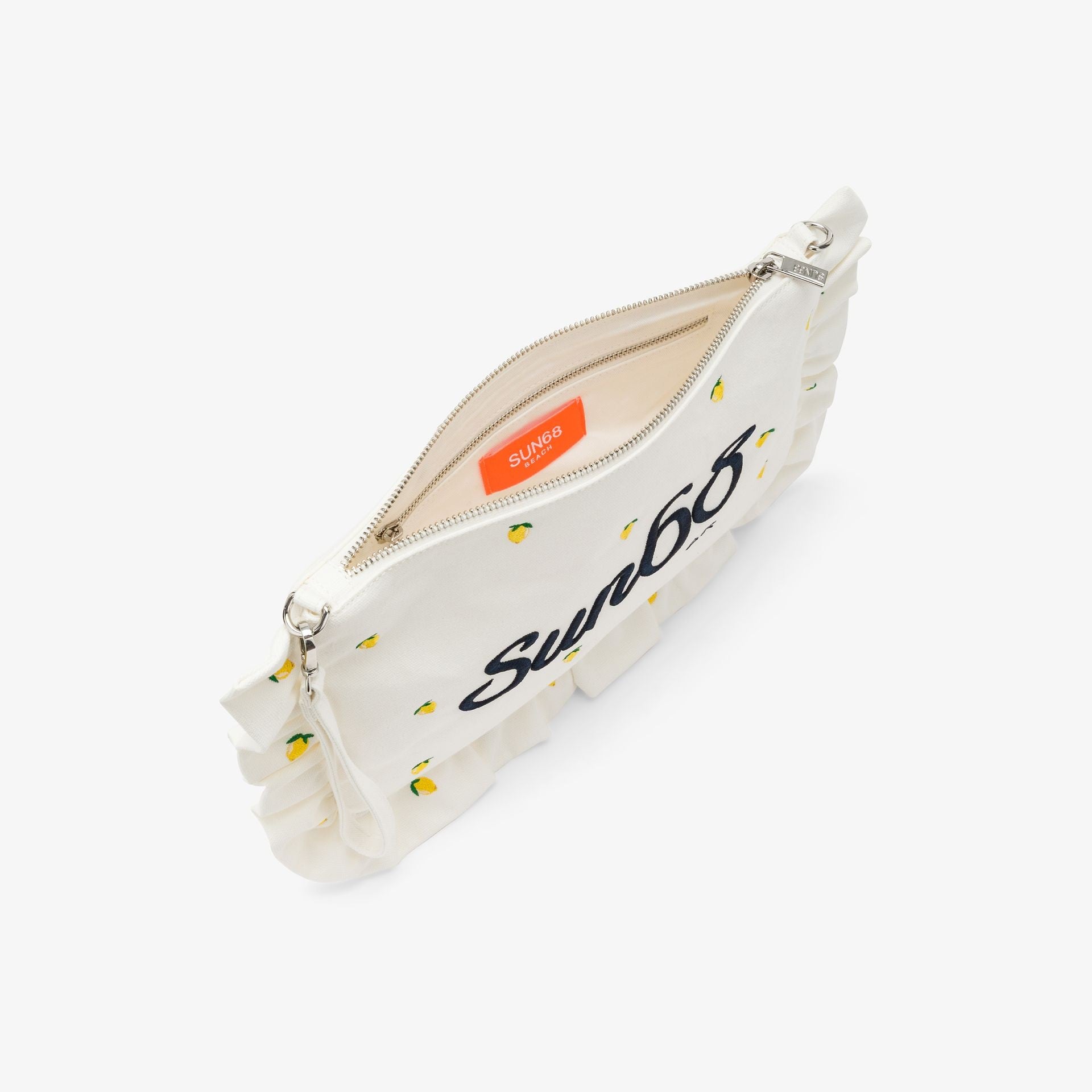 pochette con ricami 