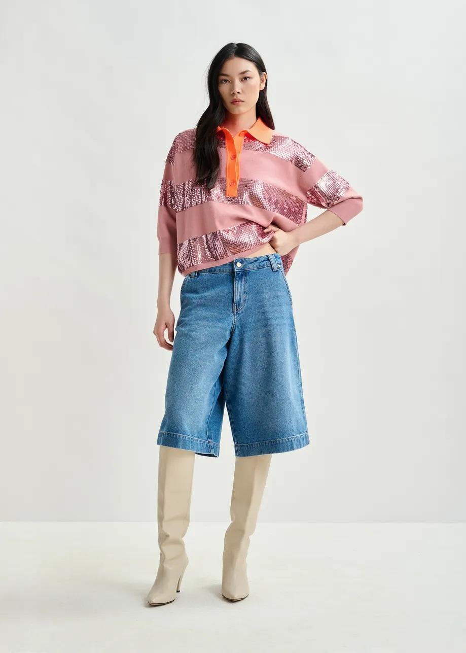 Pantaloni bermuda IRMUDA001 ESSENTIEL