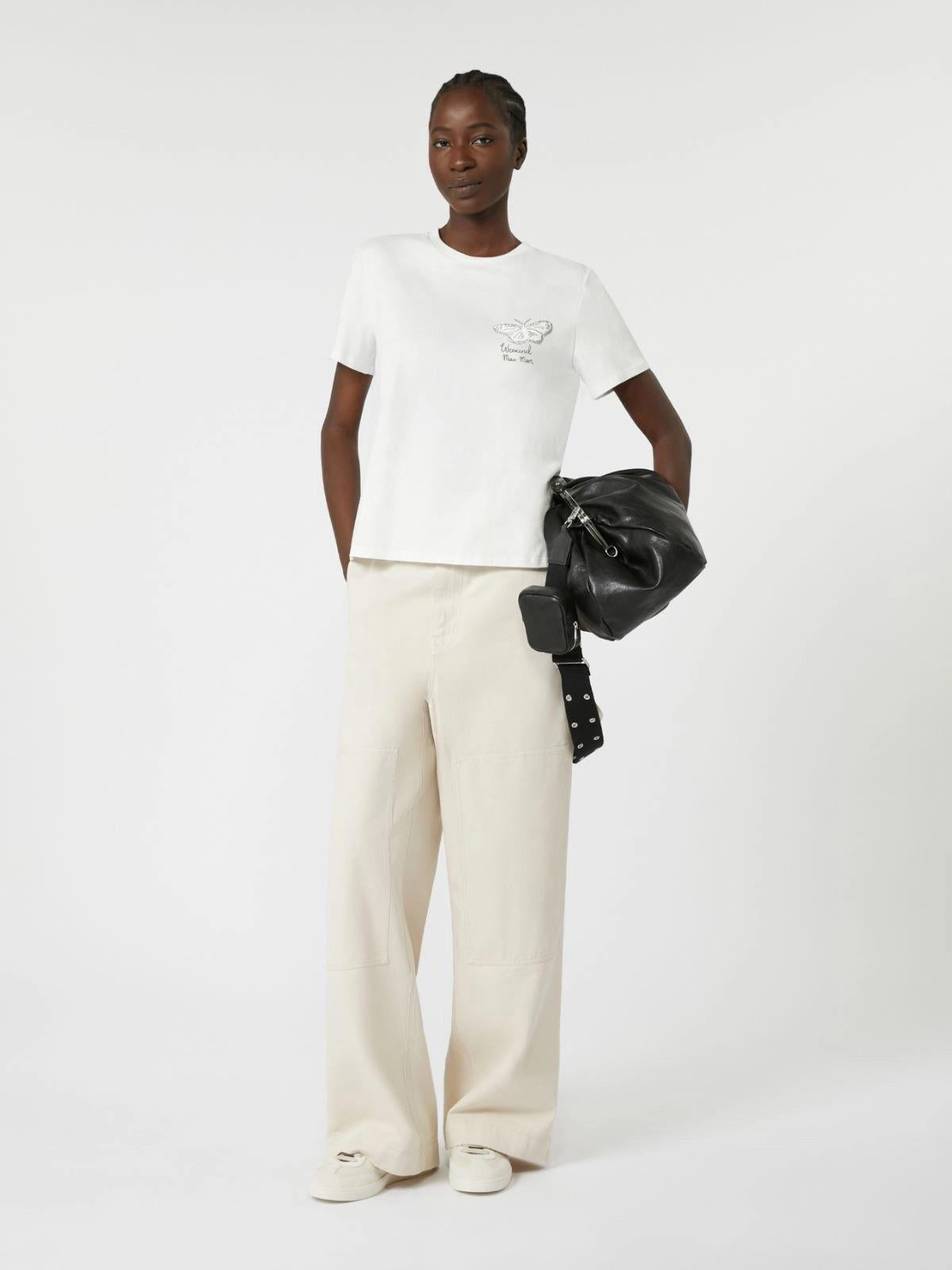 T-shirt in puro cotone GUGLIA007 MAXMARA