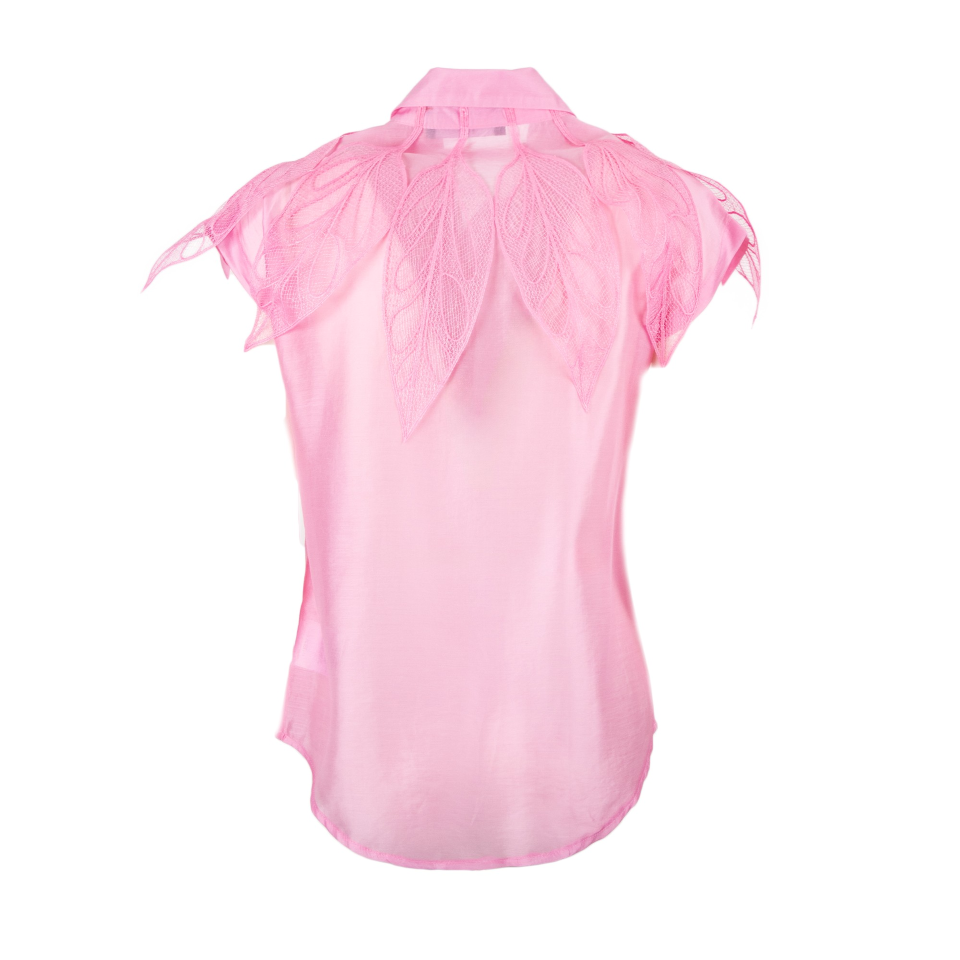 camicia con ricami 