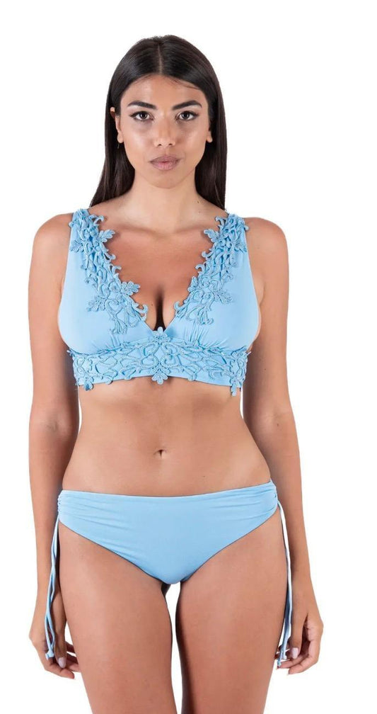 slip coulisse celeste 26CM48022 DISTRICT MARGHERITA MAZZEI