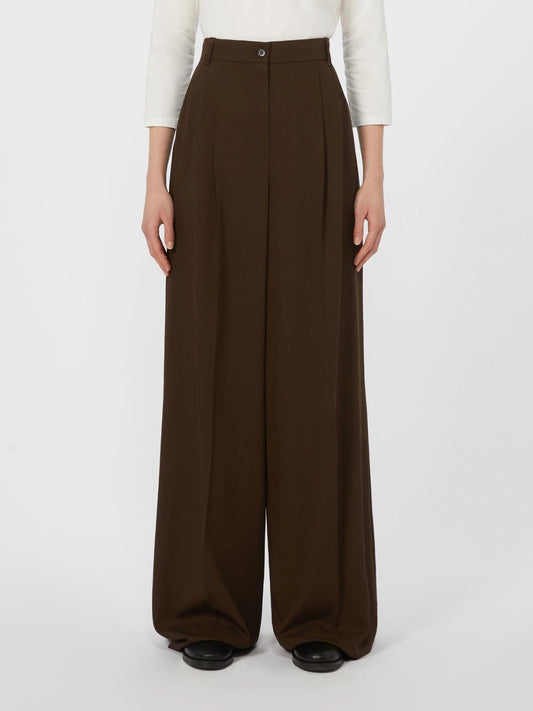 Pantalone in levantina di lana GARENNA006 MAXMARA