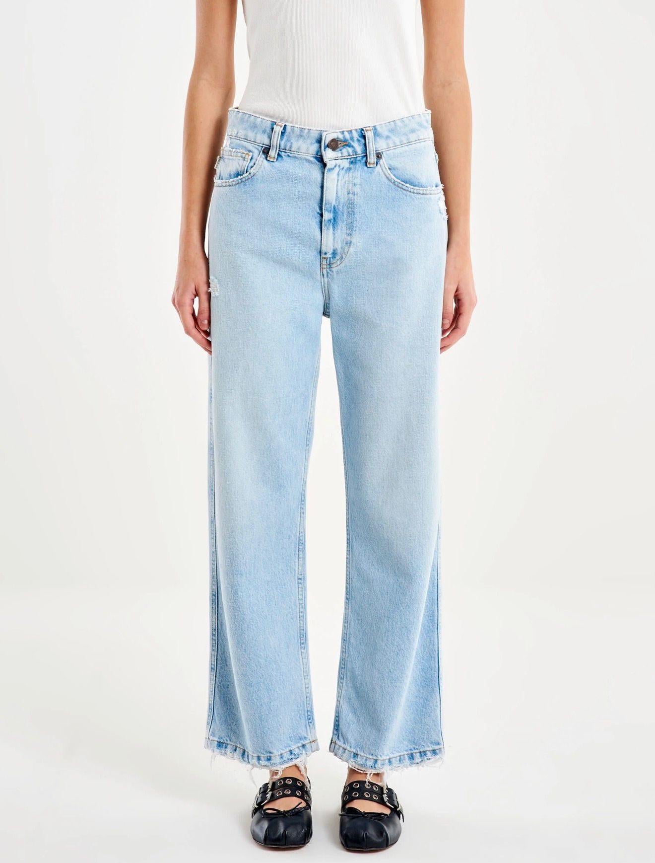jeans cropped lend 