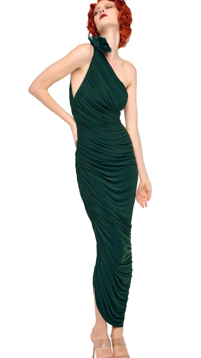 abito midi drappeggio 287869017 NORMA KAMALI