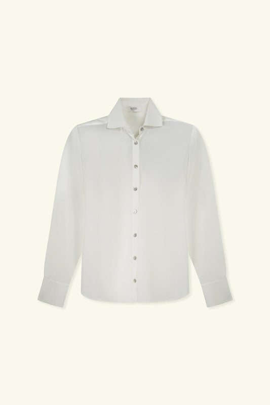 camicia con scollo v 52004V007 BARBA NAPOLI