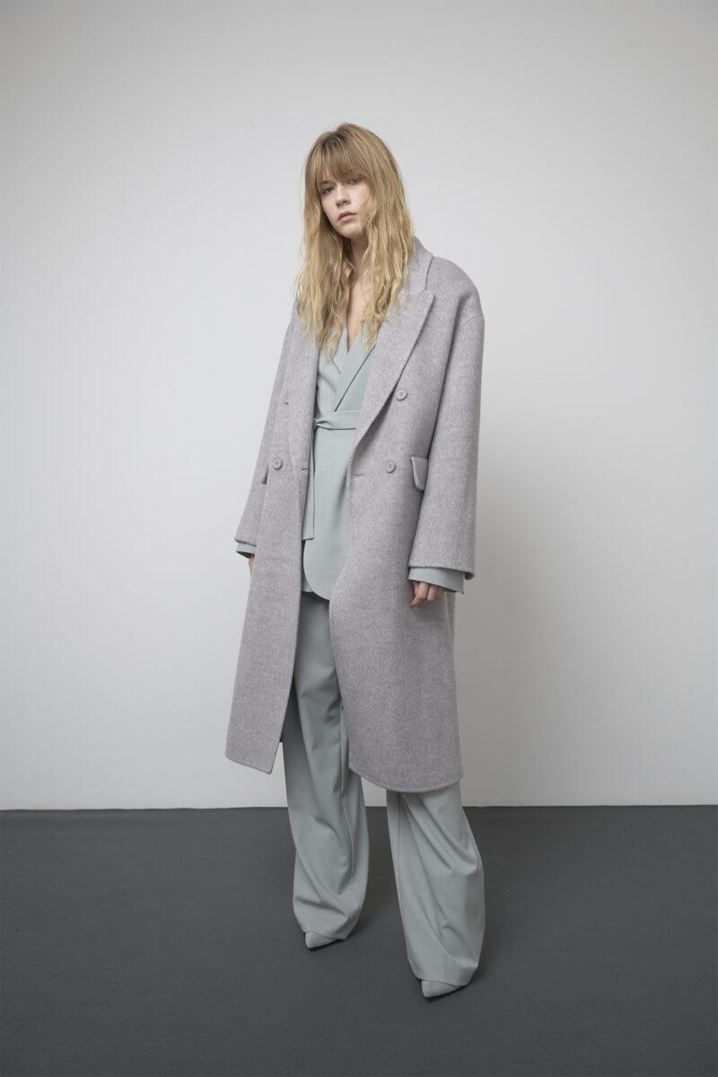 GIACCA OVER CON CINTURA D33017038 SO ALLURE