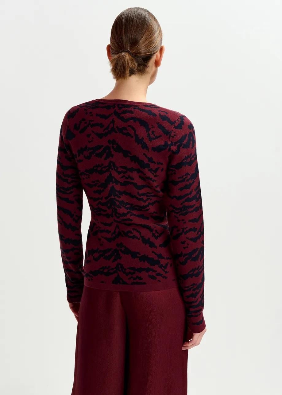 Maglione in maglia tigrata ITEREST002 ESSENTIEL