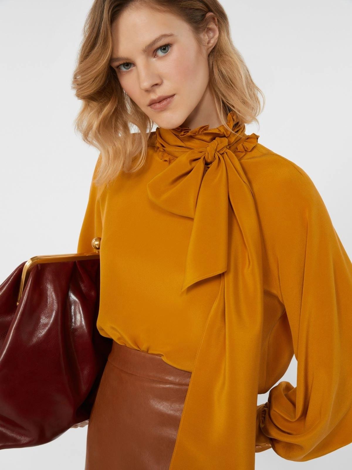 Camicia in crêpe de Chine di seta GUIDO024 MAXMARA