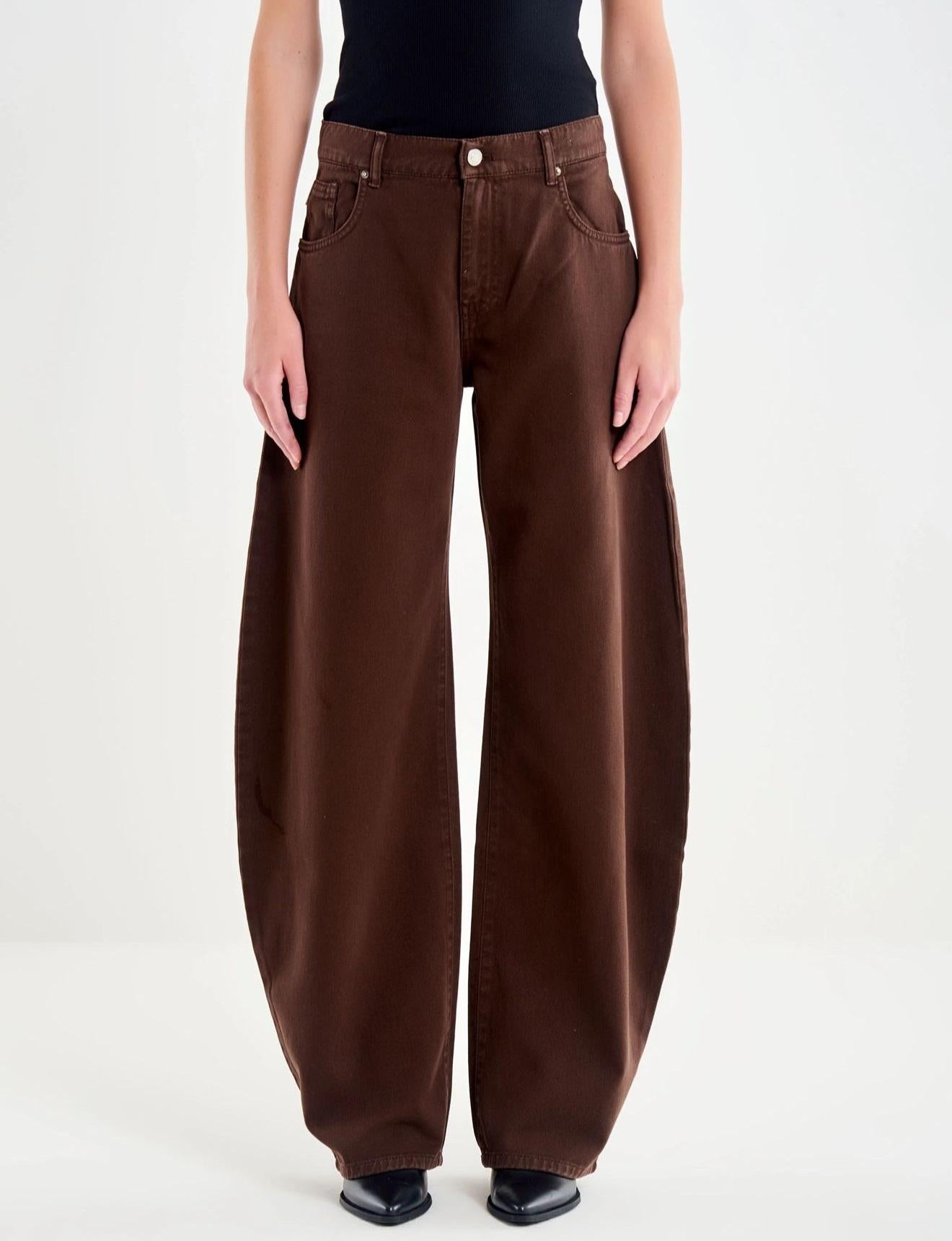 Jeans Denise Barrel Fit Moro DF5110006 VICOLO