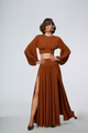 top crop manica lunga 