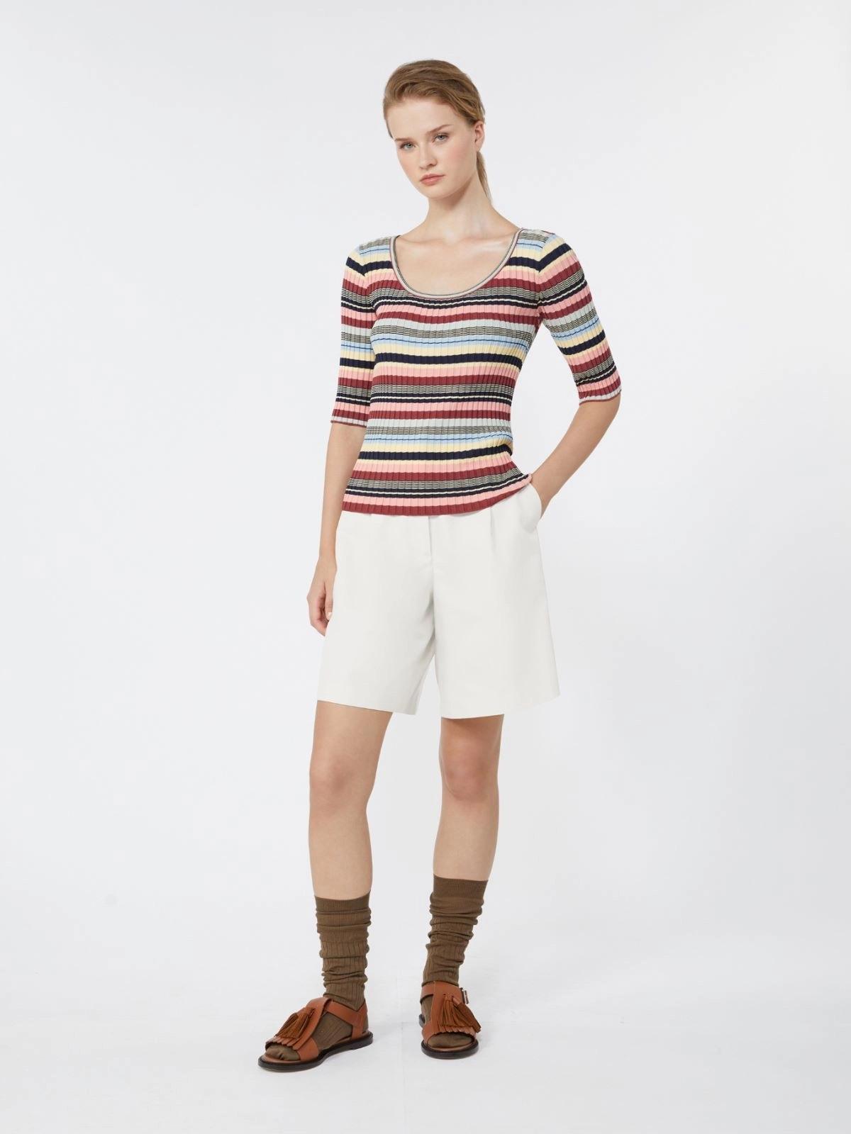 maglia multicolor in filo GUGLIA030 MAXMARA WEEKEND