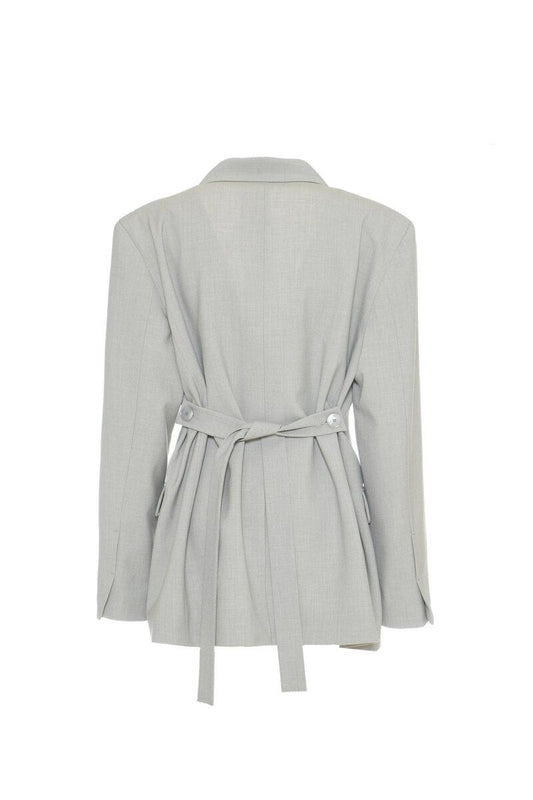 GIACCA OVER CON CINTURA D33017038 SO ALLURE