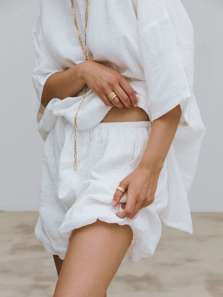 Shorts balloon dalla silhouette ampia 