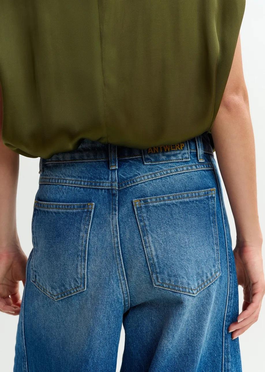 jeans a gamba svasata JELABA PATCH WORK001 ESSENTIEL