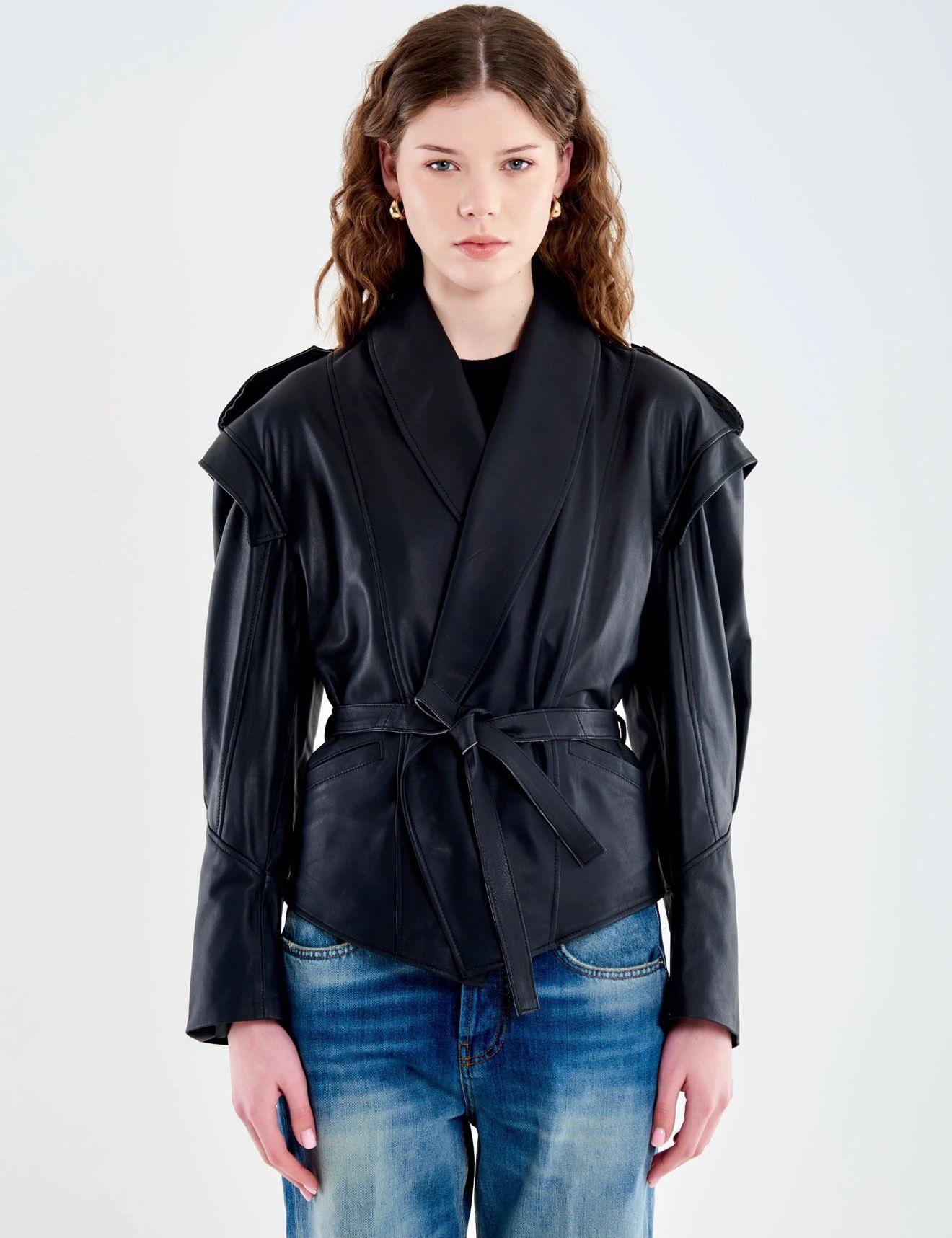 giacca in pelle TAB0179000 VICOLO