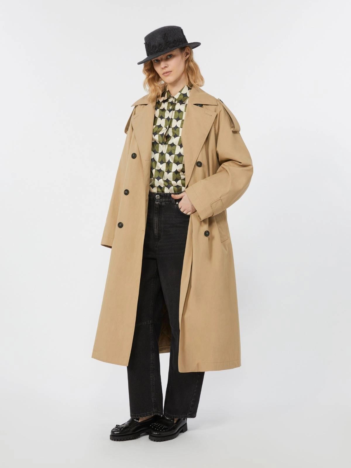 Camicia in twill stampato RIVE017 MAXMARA