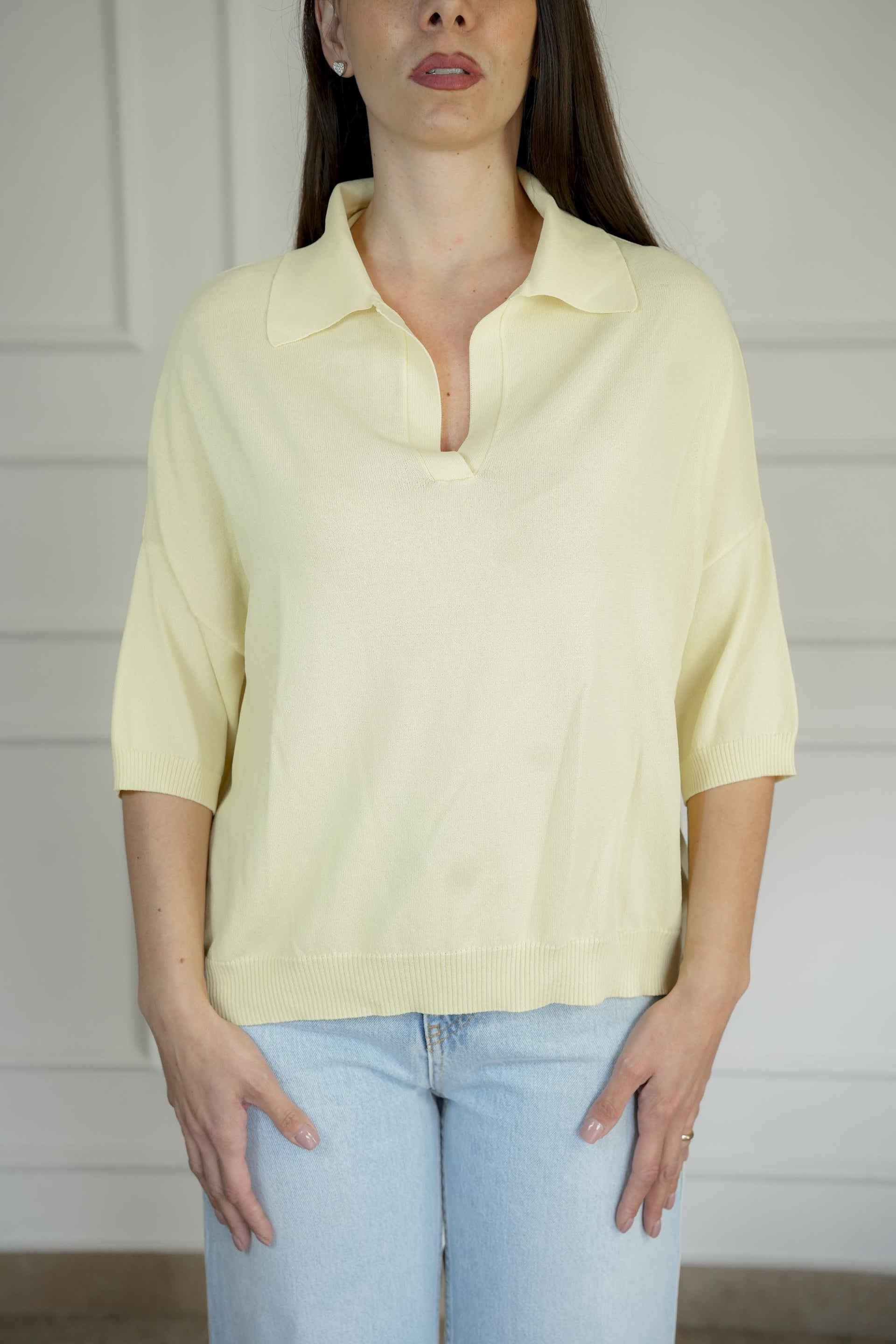 polo manica lunga 2AB2067016 VICOLO