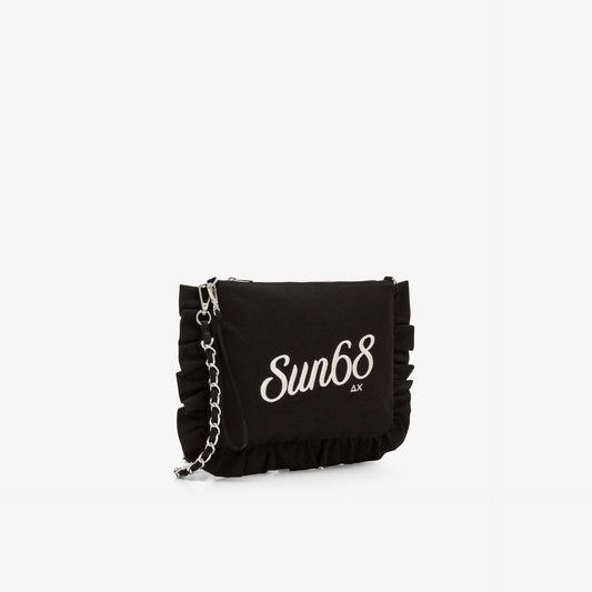 pochette con rouches 