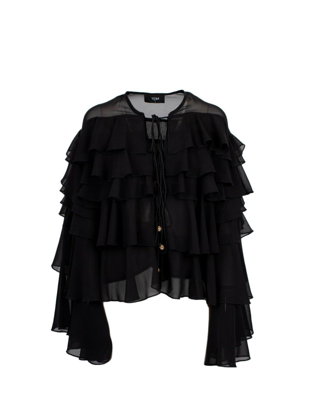 camicia con rouches CORINT000 TPN