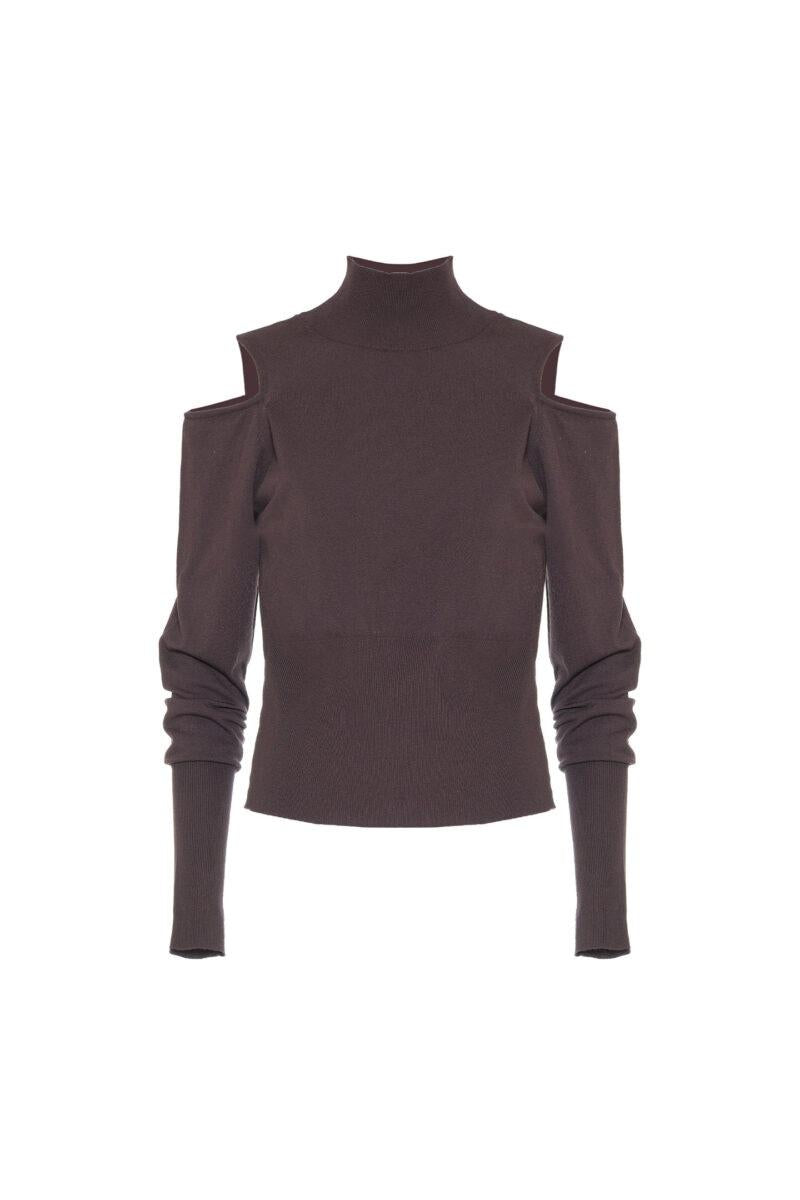 MAGLIA IN VISCOSA OUT-CUT M44035006 SO ALLURE