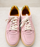 Sneakers LeMargo  in pelle rosa martellata 