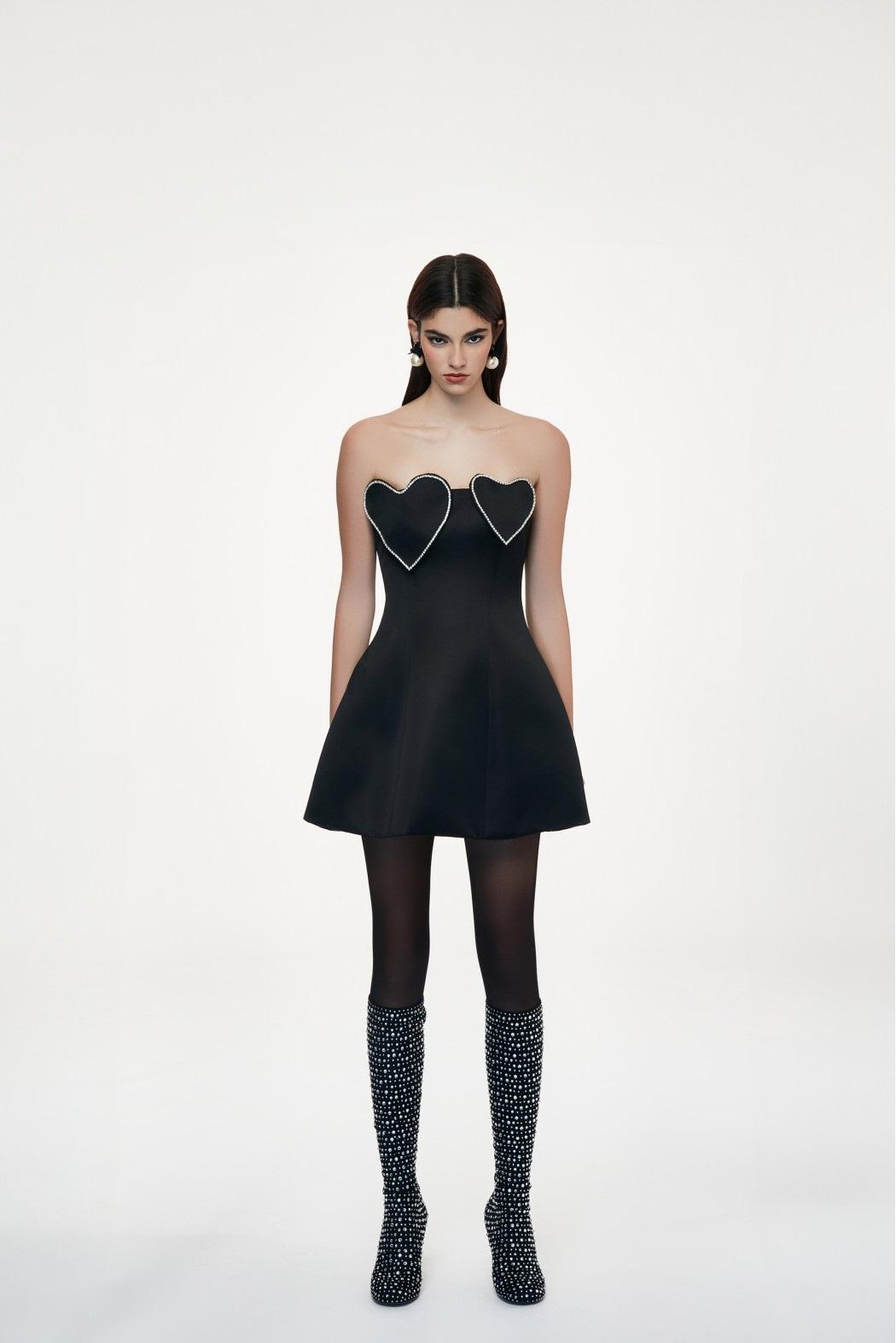 abito corto con applicazioni BOSARO000 ODI ODI