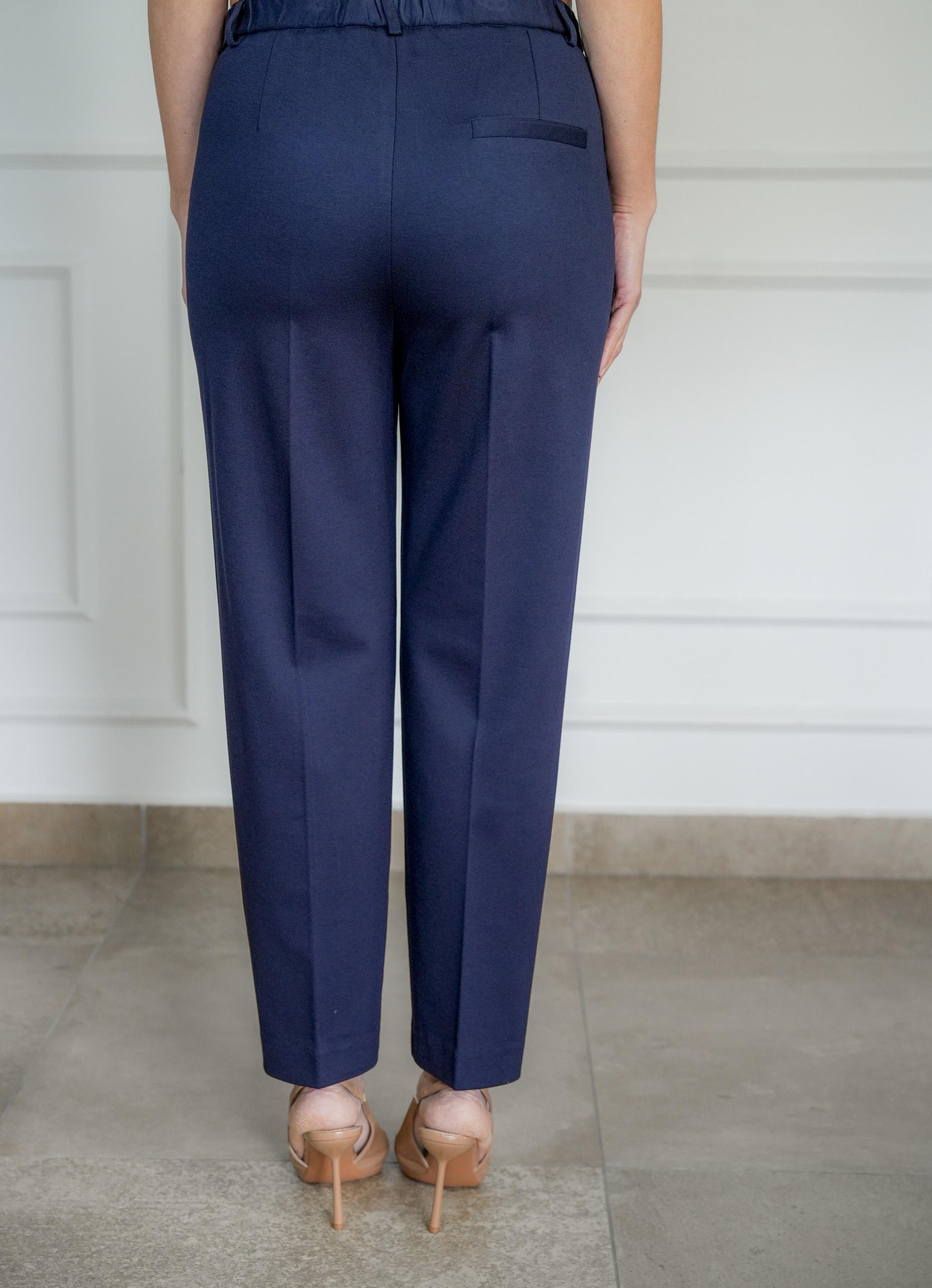 pantalone sigaretta tessuto elastico TAB0041003 VICOLO