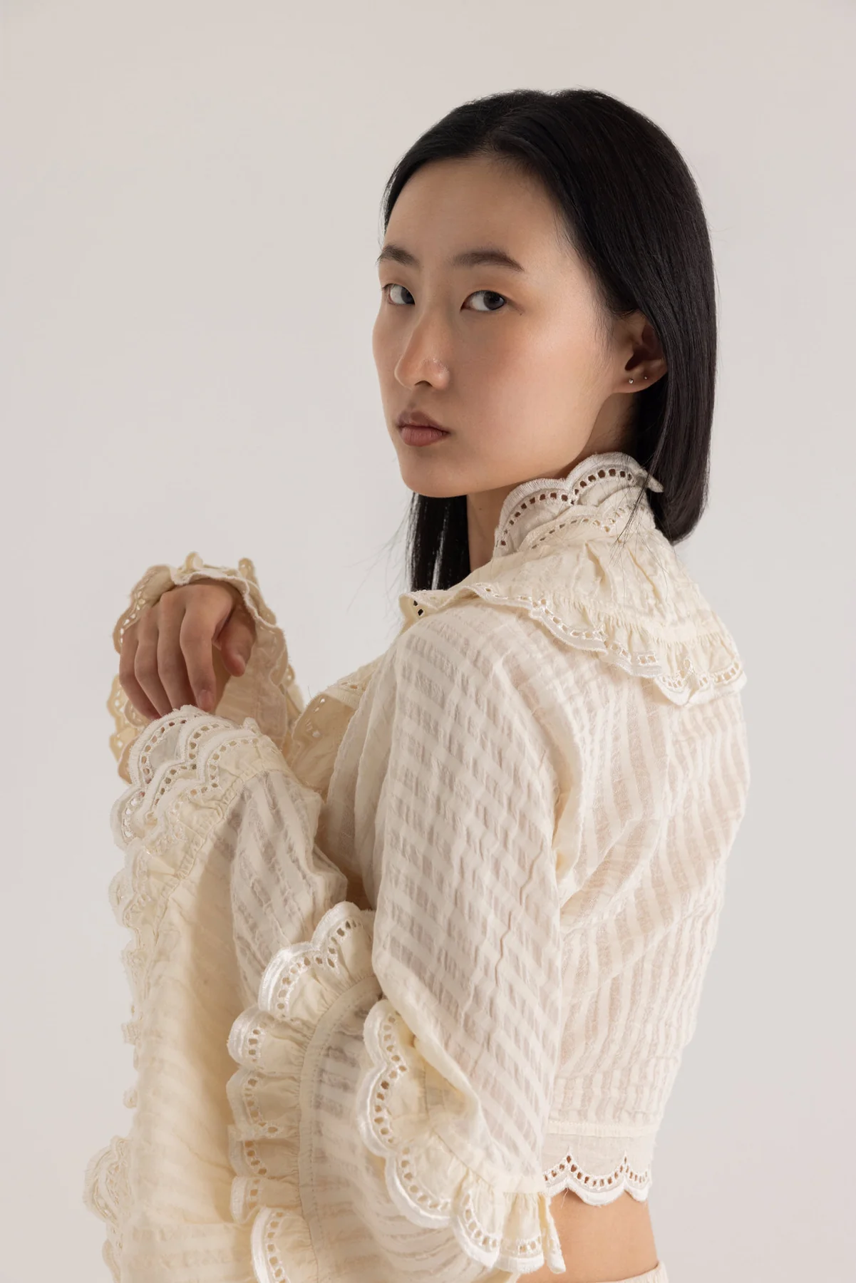 top in cotone 