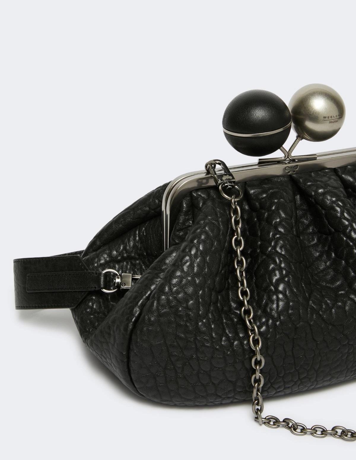 Pasticcino Bag medium in nappa - NERO LECITO000 MAXMARA