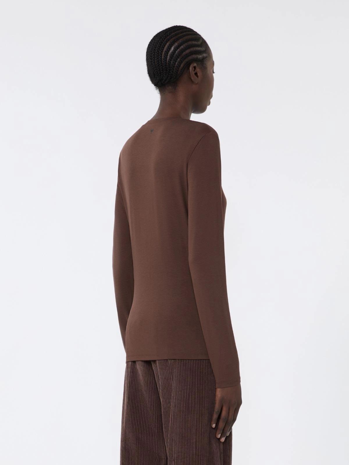 T-shirt basic in jersey stretch - MULTIE006 MAXMARA